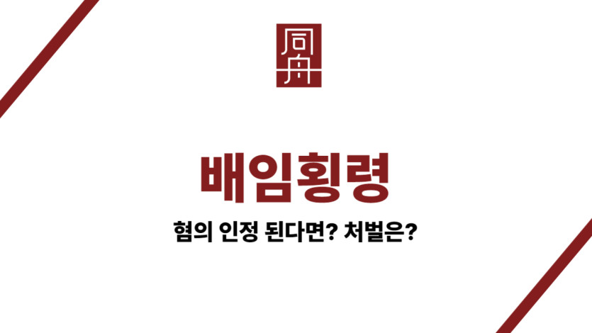 배임횡령