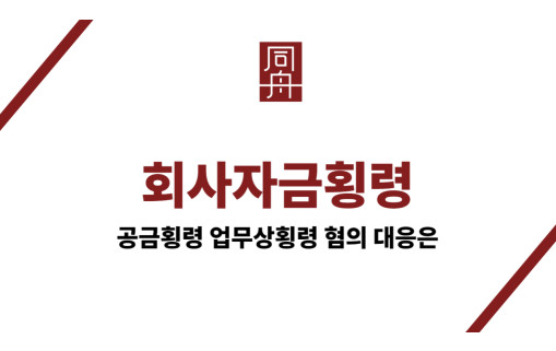 회사자금횡령