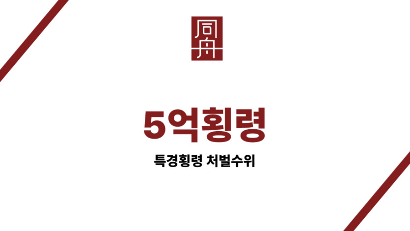 5억횡령