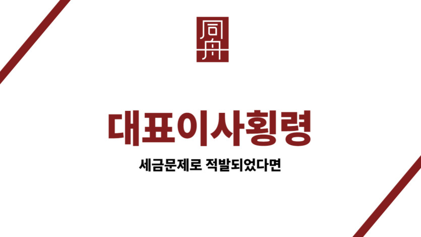 대표이사횡령