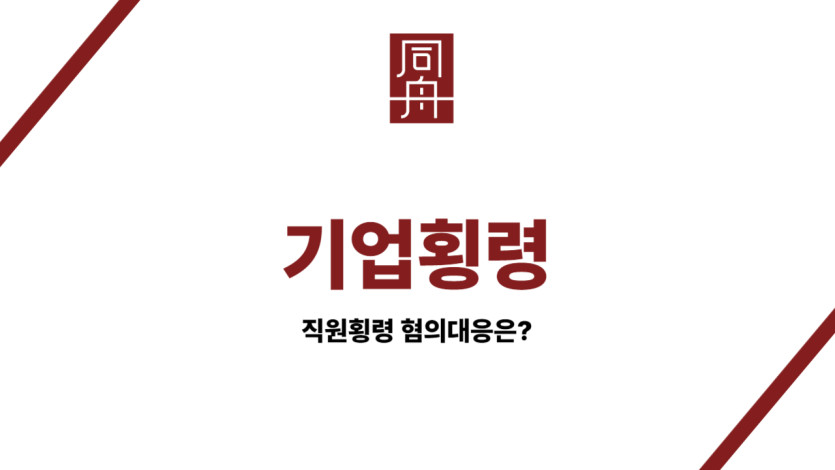 기업횡령