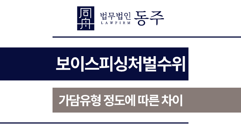 보이스피싱처벌수위