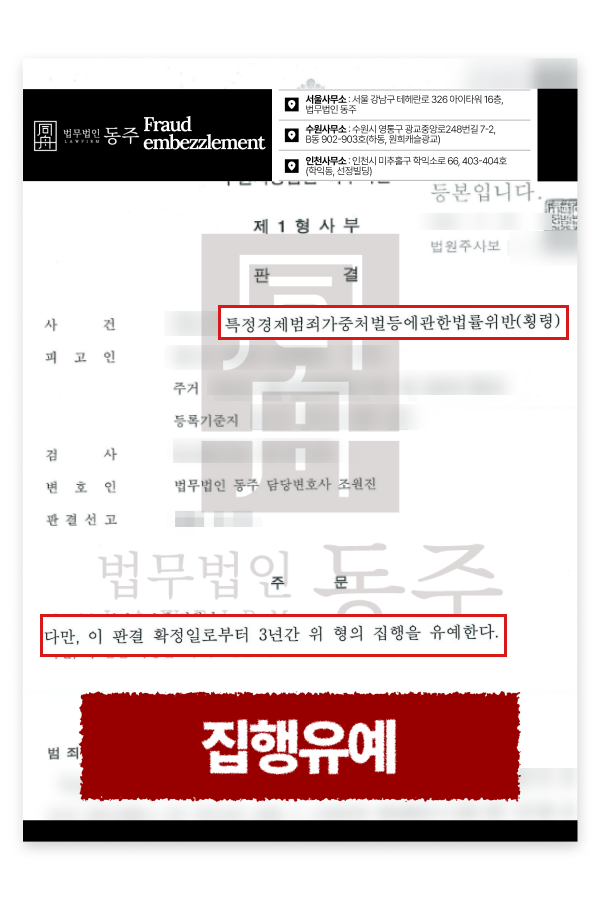 회삿돈 7억 횡령 초범, 특경법집행유예 선처 사례 설명하기 위해 삽입된 이미지