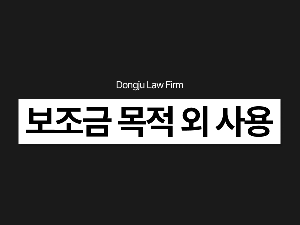 보조금목적외사용처벌, 부정수급 적발 시 국고보조금 횡령 환수 대응은_.png